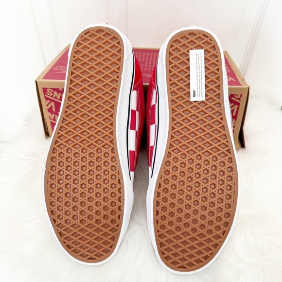 VANS Knu Skool Mega Check Red BRAND NEW - Picture 9 of 13